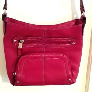 Tignanello leather crossbody bag.